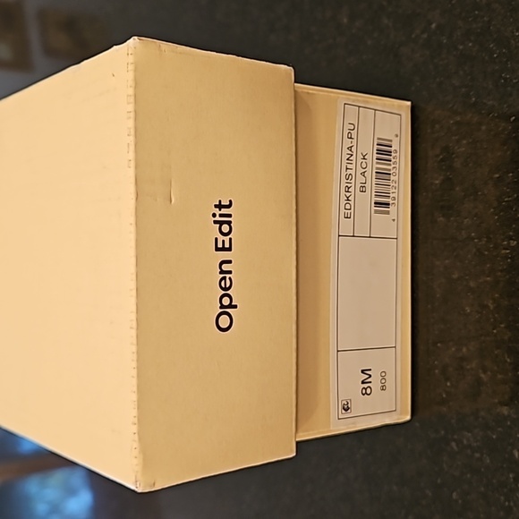 💕NORDSTROM OPEN EDIT💕 Kristin Pointed Toe Mule ~ Black 38 NWT - Picture 15 of 15